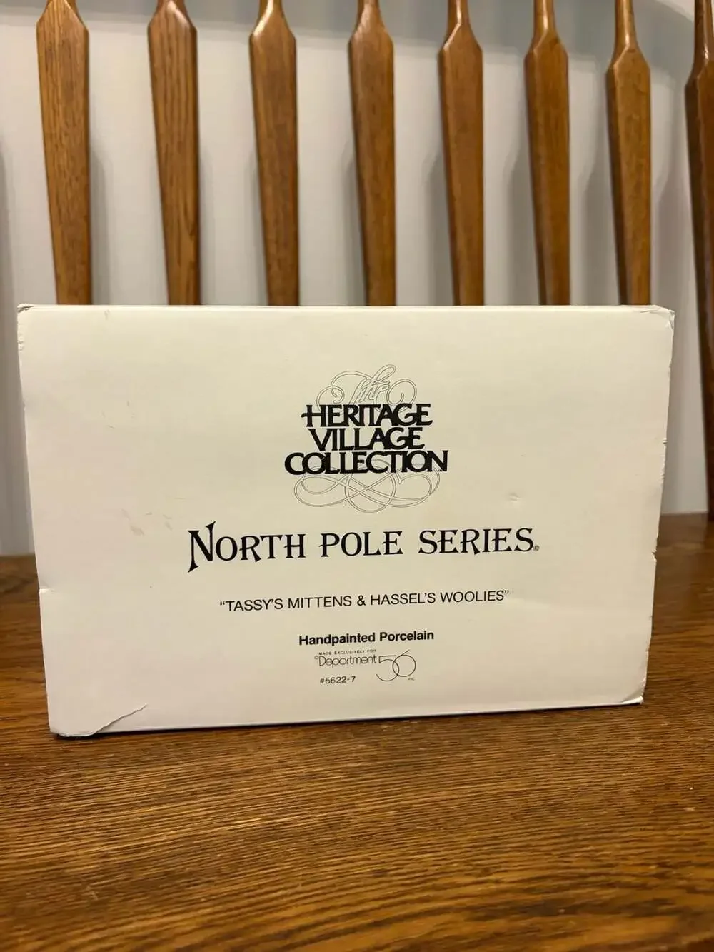 Department 56 North Pole Series Tassy's Mittens & Hassel's Woolies #5622-7